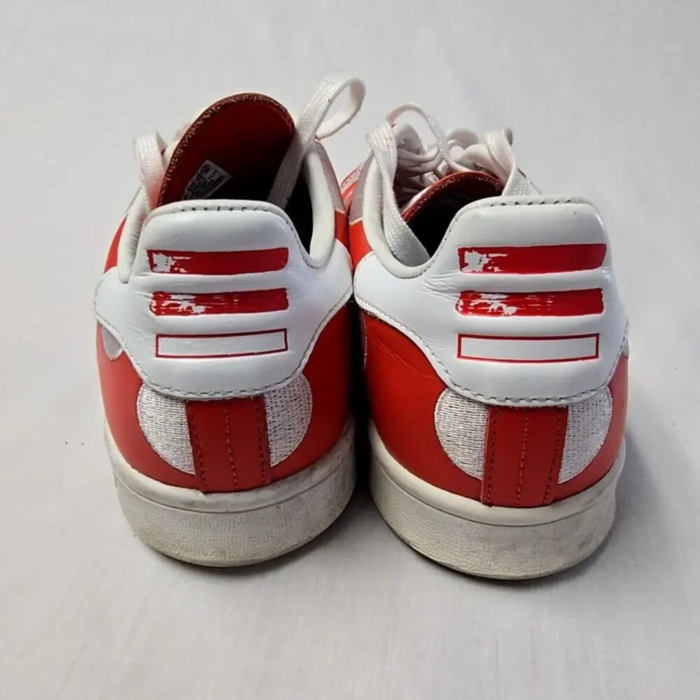 Adidas Stan Smith Polka Dot Sneakers Red White Mens 9.5